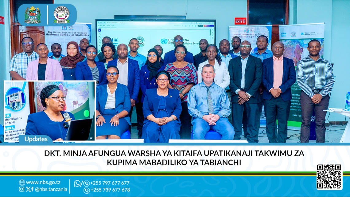 Dkt. Minja Afungua Warsha ya Kitaifa Upatikanaji Takwimu za Kupima Mabadiliko ya Tabianchi