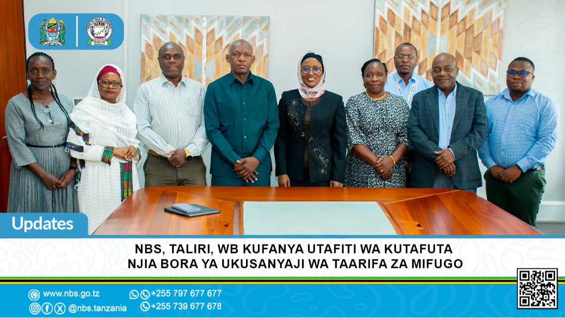 NBS, TALIRI, WB kufanya Utafiti wa Kutafuta Njia Bora ya Ukusanyaji wa Taarifa za Mifugo