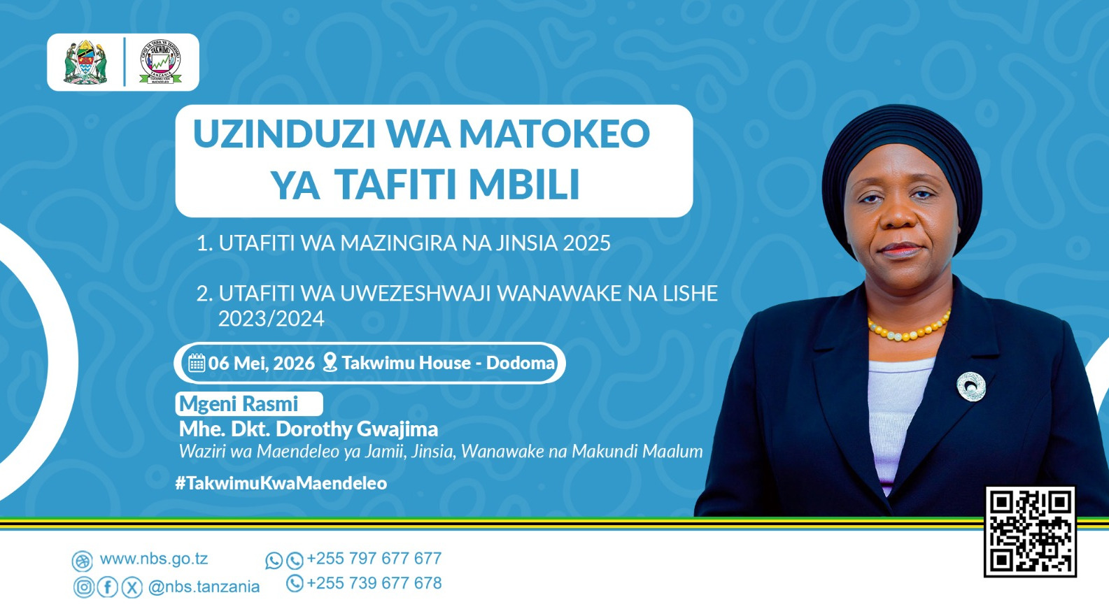 Uzinduzi wa Utafiti wa Mazingira na Jinsia 2025 na Utafiti wa Uwezeshwaji Wanawake na Lishe 2023/2024