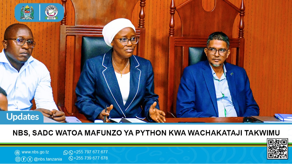 NBS, SADC Watoa Mafunzo ya Python kwa Wachakataji Takwimu