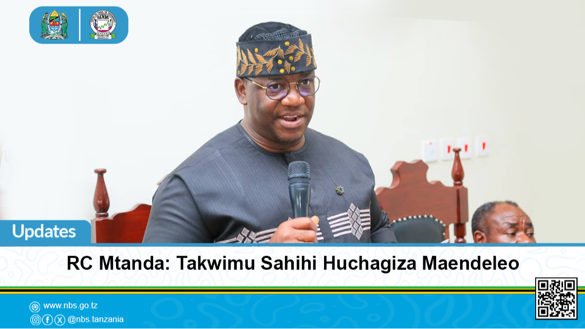 RC Mtanda Urges Statisticians to Provide Accurate Data to Drive Development