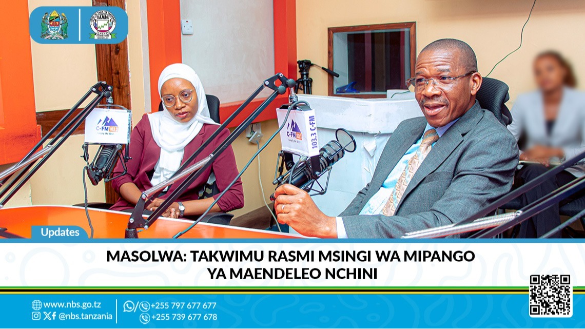 Masolwa: Takwimu Rasmi Msingi wa Mipango ya Maendeleo Nchini
