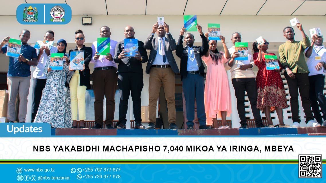 NBS Yakabidhi Machapisho 7,040 Mikoa ya Iringa, Mbeya