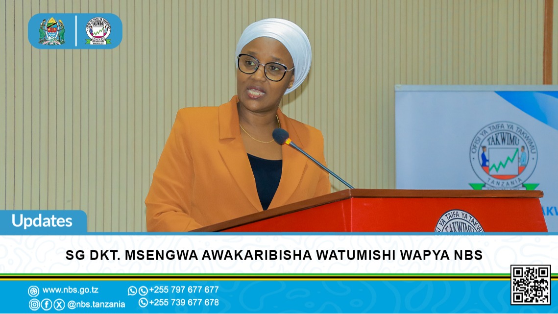 SG Dkt. Msengwa wakaribisha Watumishi Wapya NBS