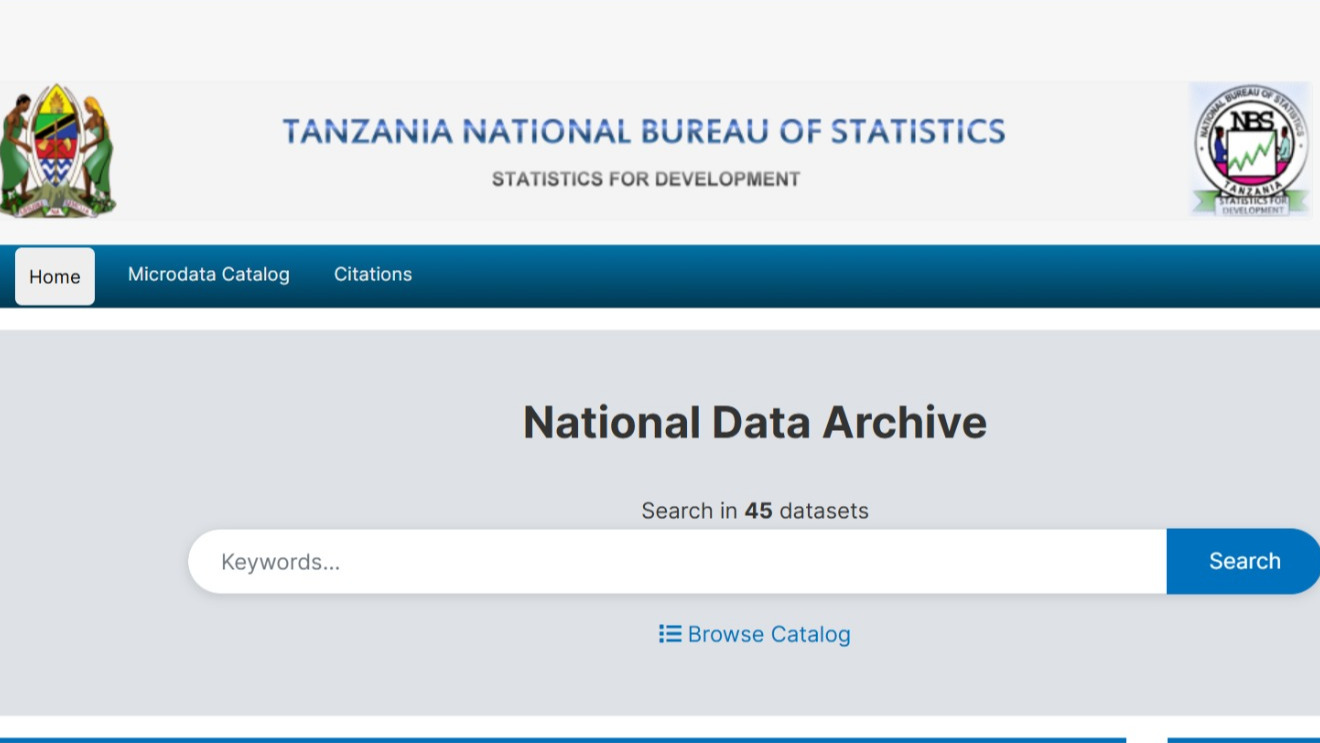Tanzania National Data Archive